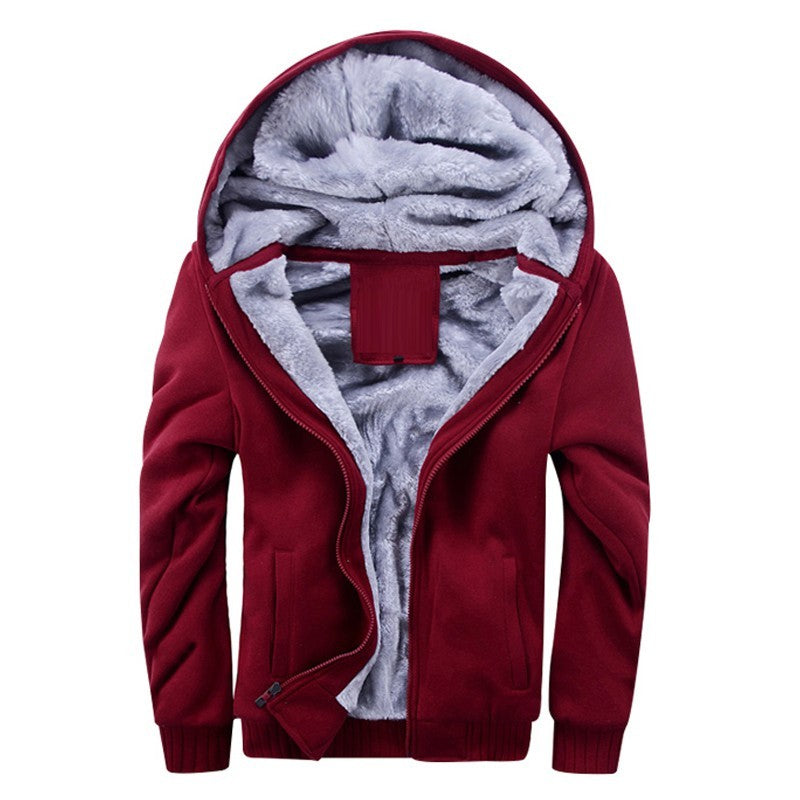 Casual Sport Fleece Hooded Jackets