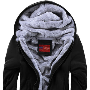 Casual Sport Fleece Hooded Jackets