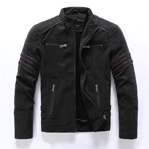 Men Fashion Leather Jackets Coats