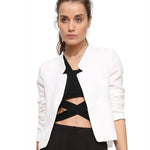 Spring Autumn New Fashion Women's Short Blazer Coat