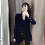 Casual Waist British Temperament Blazer