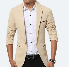 Men Autumn Leisure Blazer