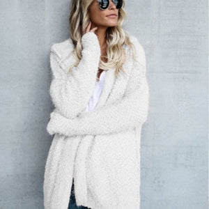 Fashion Hooded Cardigan Jacket Women