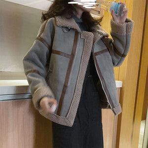 New Fashion Lamb Wool Coat