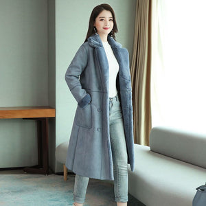 Lamb Wool Coat For Women