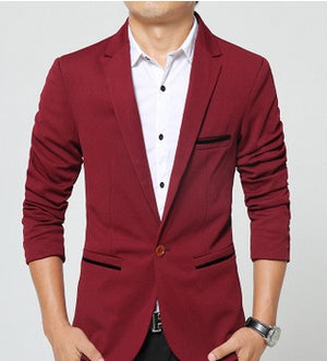 Men Autumn Leisure Blazer