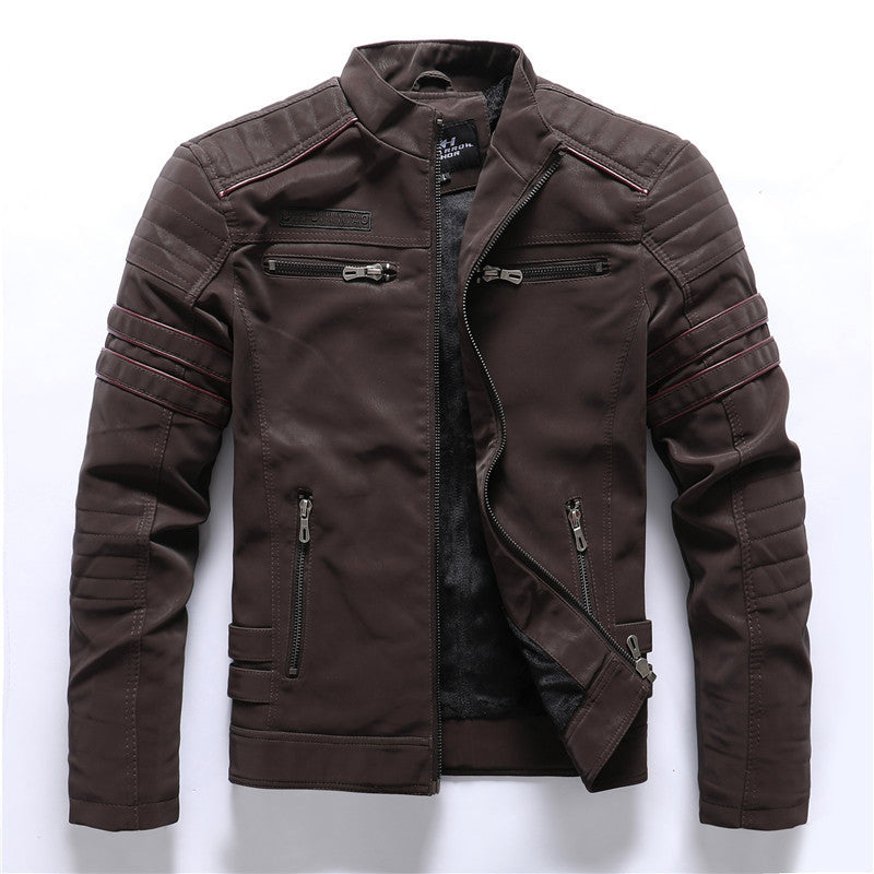 Men Fashion Leather Jackets Coats