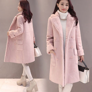 Lamb Wool Coat For Women