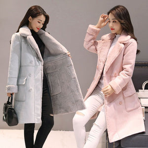 Lamb Wool Coat For Women