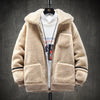 Women Fashion Lamb Wool Coat