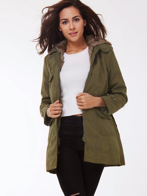 Casual Ladies Basic Coat Cotton Women Winter Jacket