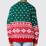 Men's Christmas Jacquard Loose-fitting Sweater