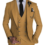 Business Casual Men's Three-piece Suit