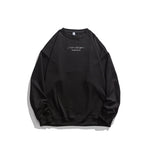 New Pullover Japanese Street Hip-hop Creative Design On Back Sweater Male