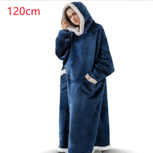 Blanket Winter Warm Home Hoodie With Pockets