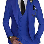 Business Casual Men's Three-piece Suit