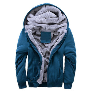 Casual Sport Fleece Hooded Jackets