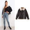 Style Fashion Lapel Plus Fleece Jacket